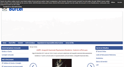 Desktop Screenshot of comune.burcei.ca.it